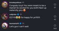 Comments on @izzysmokenix's IG post
